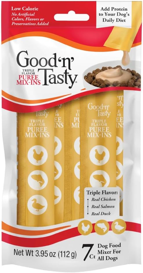 Good 'n' Tasty Triple Flavor Puree Mix-Ins Dog